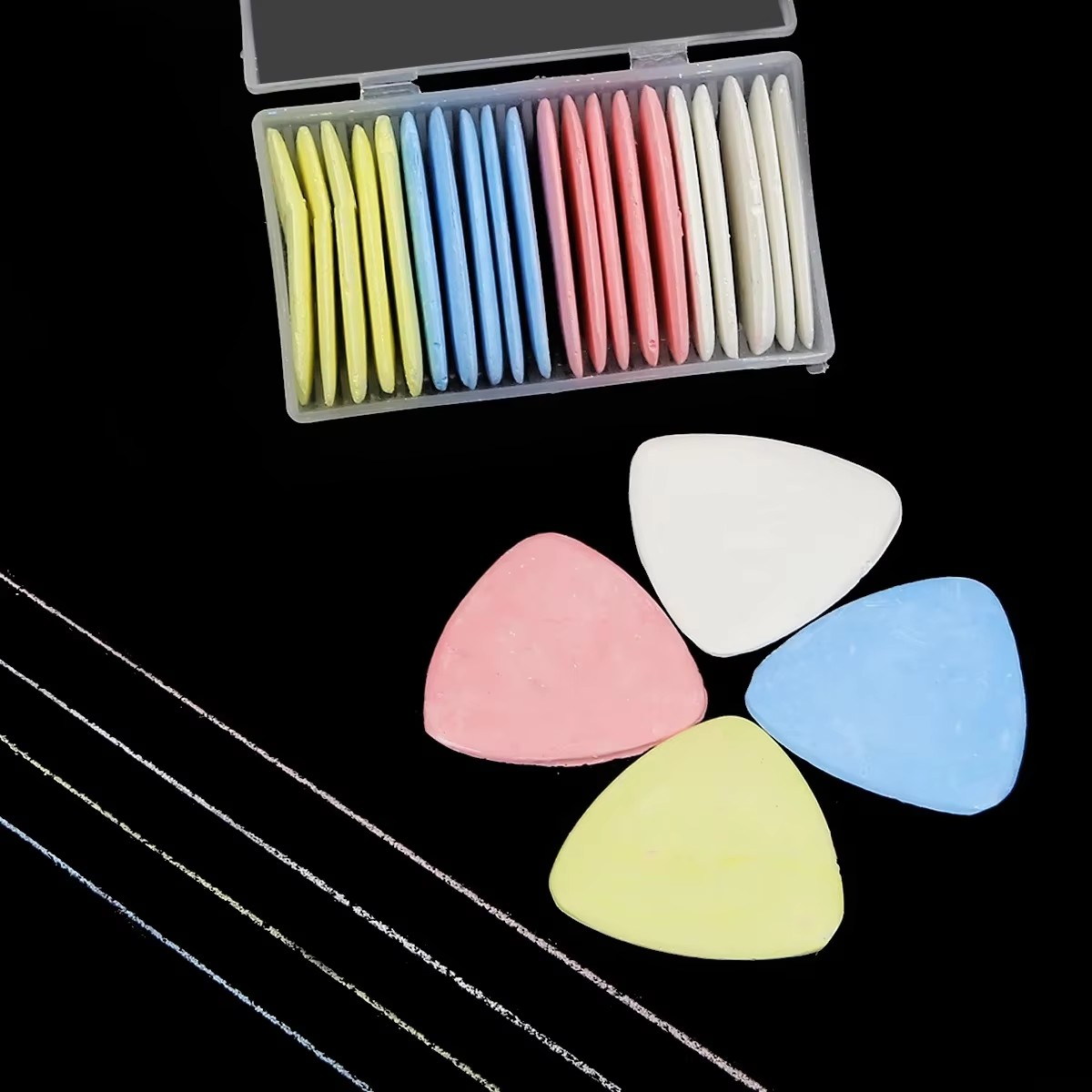 Sewing Gauge Ruler - 10-30 قطعة من مسحوق الخدش الملون